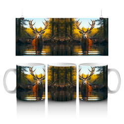 15 oz Mug - Deer 016
