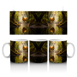15 oz Mug - Deer 020