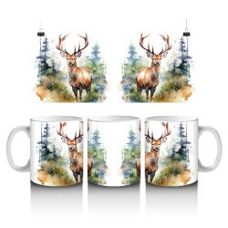 15 oz Mug - Deer 025