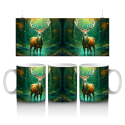 15 oz Mug - Deer 027
