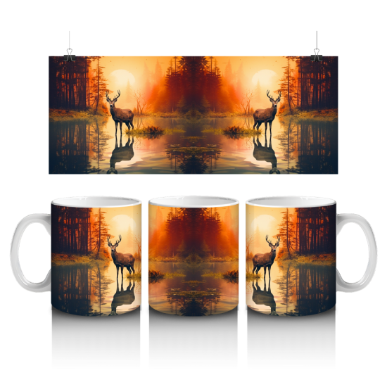 11 oz Mug - Deer 028