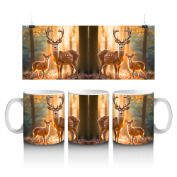 15 oz Mug - Deer 030