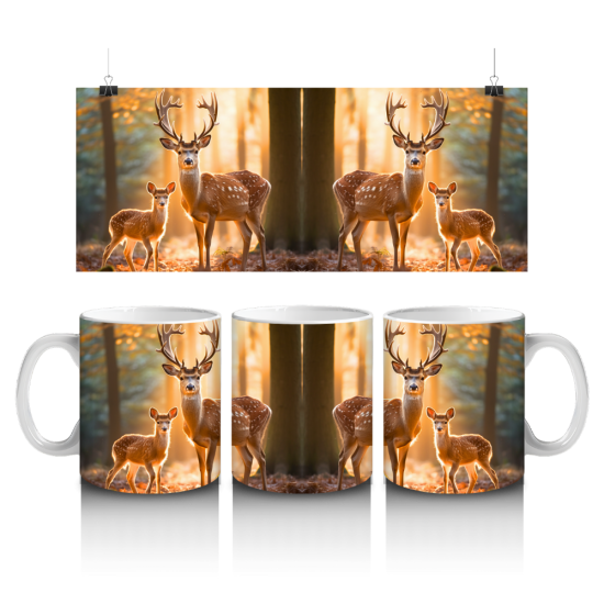 11 oz Mug - Deer 030