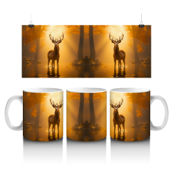 15 oz Mug - Deer 035