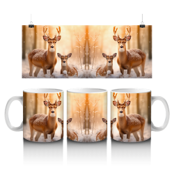 15 oz Mug - Deer 036
