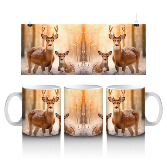 11 oz Mug - Deer 036 11 oz Mug - Deer 036