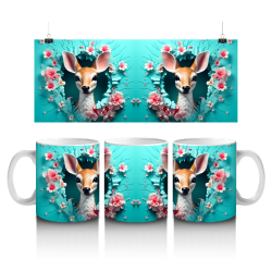 15 oz Mug - Deer 037