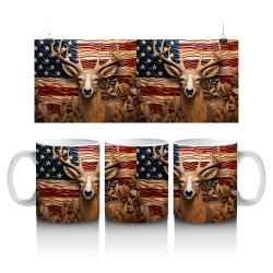 15 oz Mug - Deer 042