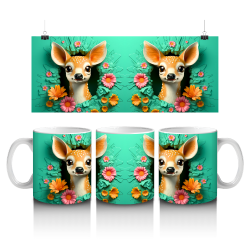15 oz Mug - Deer 044