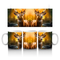 15 oz Mug - Deer 049