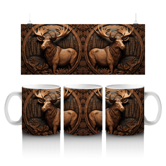11 oz Mug - Deer 051 11 oz Mug - Deer 051
