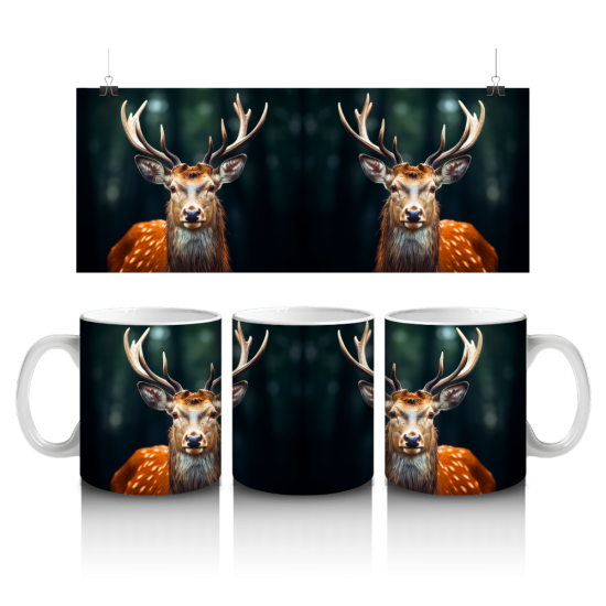 11 oz Mug - Deer 053 11 oz Mug - Deer 053