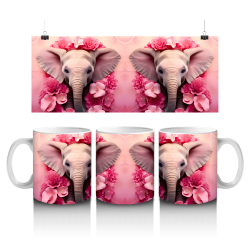 15 oz Mug - Elephants 008