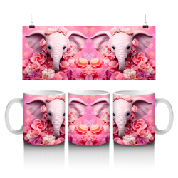 15 oz Mug - Elephants 014
