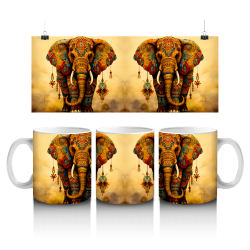 15 oz Mug - Elephants 018