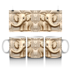 15 oz Mug - Elephants 022