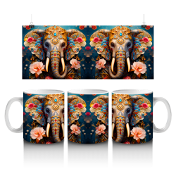 15 oz Mug - Elephants 023