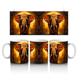 15 oz Mug - Elephants 025