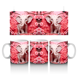 15 oz Mug - Elephants 036