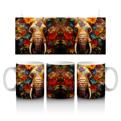 15 oz Mug - Elephants 042