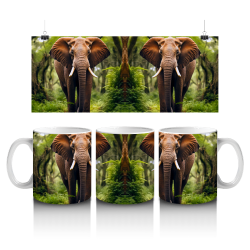 15 oz Mug - Elephants 045