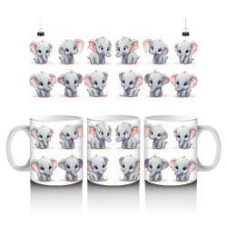 15 oz Mug - Elephants 053