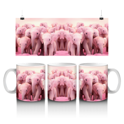 15 oz Mug - Elephants 063
