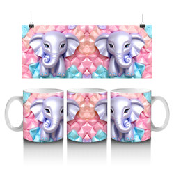 15 oz Mug - Elephants 073