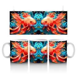 15 oz Mug - Fishing 007