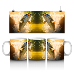 15 oz Mug - Fishing 018