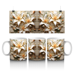 15 oz Mug - Flowers 013