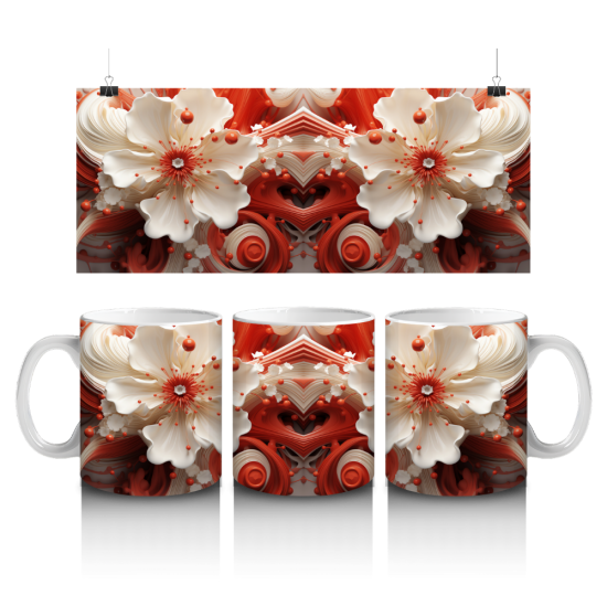 11 oz Mug - Flowers 019