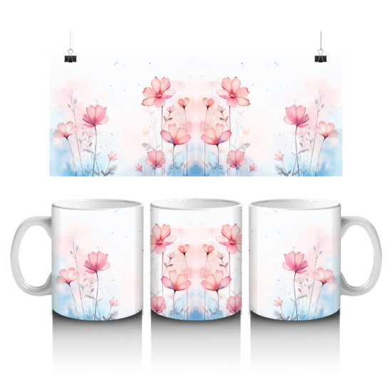 11 oz Mug - Flowers 026 11 oz Mug - Flowers 026