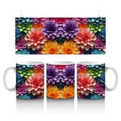 15 oz Mug - Flowers 038