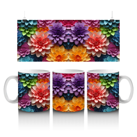 11 oz Mug - Flowers 038 11 oz Mug - Flowers 038