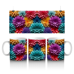 15 oz Mug - Flowers 047