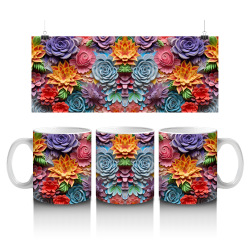 15 oz Mug - Flowers 061