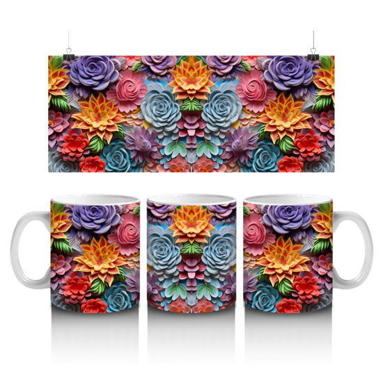 11 oz Mug - Flowers 061 11 oz Mug - Flowers 061
