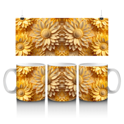 15 oz Mug - Flowers 062