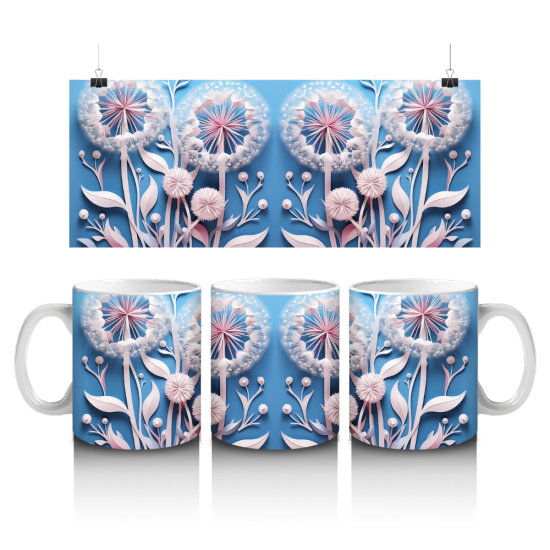 11 oz Mug - Flowers 069 11 oz Mug - Flowers 069