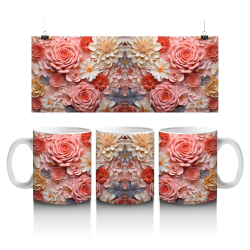 15 oz Mug - Flowers 082