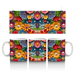 15 oz Mug - Flowers 083