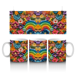 15 oz Mug - Flowers 087