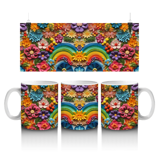 11 oz Mug - Flowers 087 11 oz Mug - Flowers 087