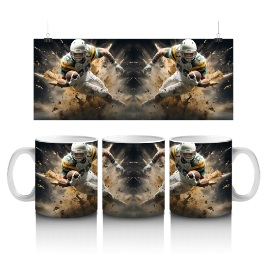 11 oz Mug - Football 063 11 oz Mug - Football 063