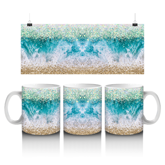 11 oz Mug - Glitter 034