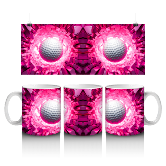 11 oz Mug - Golf 024 11 oz Mug - Golf 024