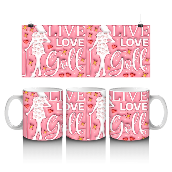 11 oz Mug - Golf 035 11 oz Mug - Golf 035