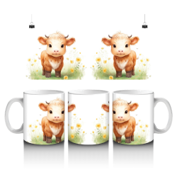 15 oz Mug - Highland Cow 005