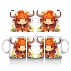 15 oz Mug - Highland Cow 007